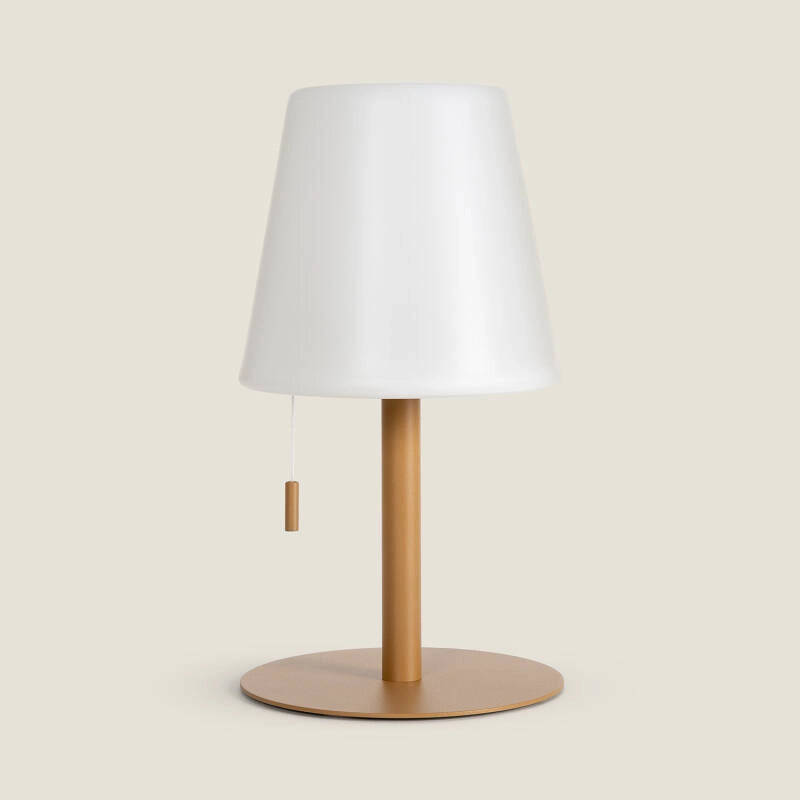 VerlichtWonen Tafellamp Outdoor Aluminium Oplaadbaar Luckau