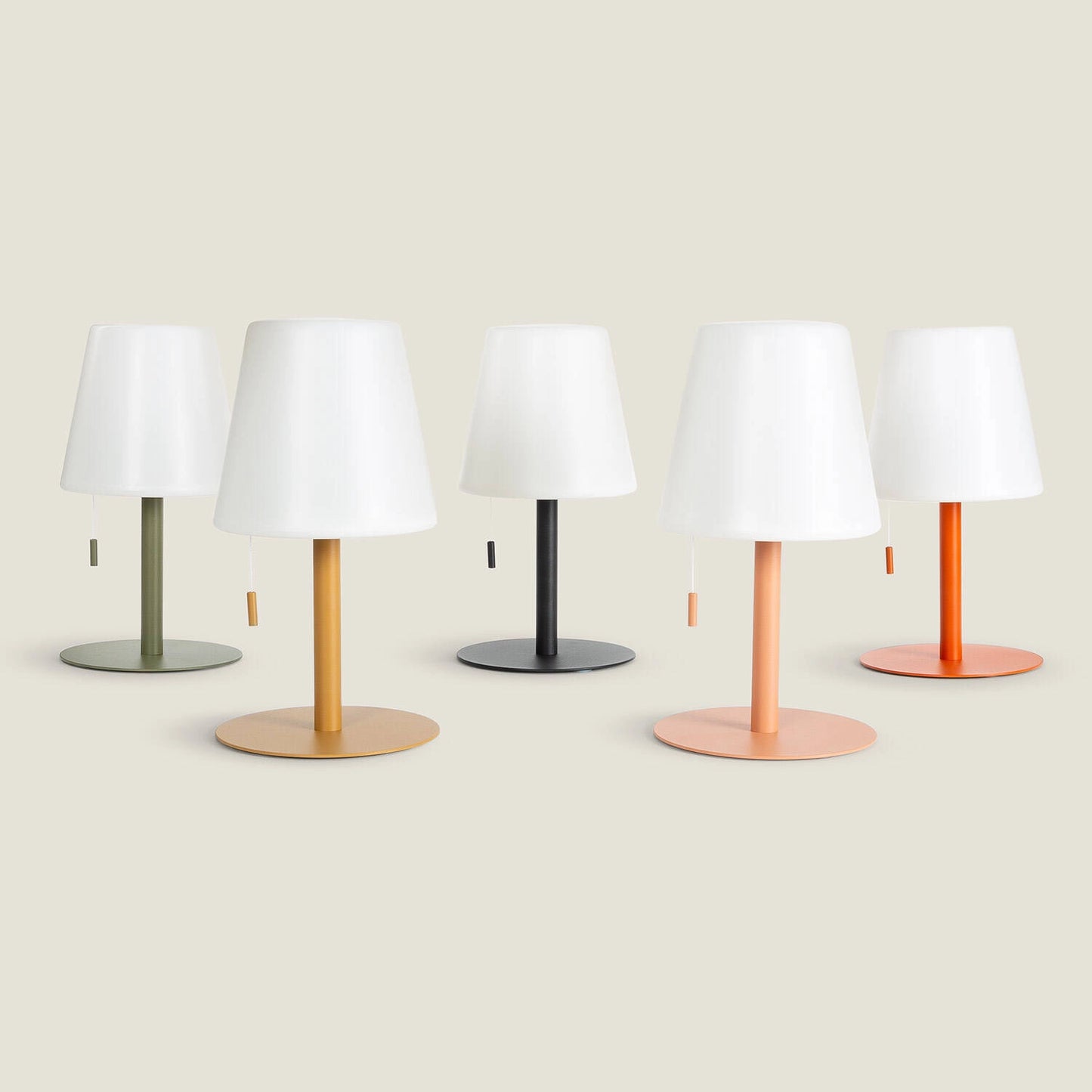 VerlichtWonen Tafellamp Outdoor Aluminium Oplaadbaar Luckau
