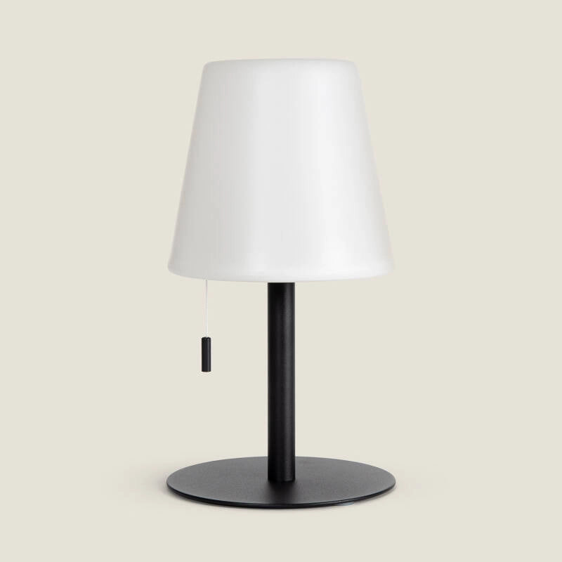 VerlichtWonen Tafellamp Outdoor Aluminium Oplaadbaar Luckau