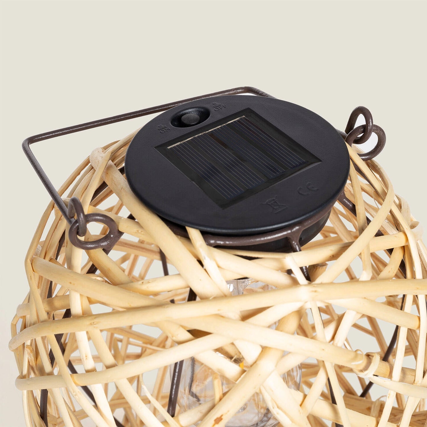 VerlichtWonen Tafellamp Outdoor Solar Rotan Bali