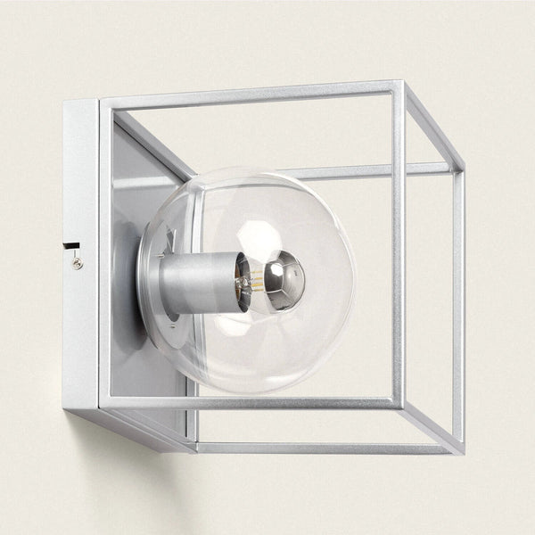 VerlichtWonen Wandlamp Outdoor Metaal en Glas Tuuk - VerlichtWonen