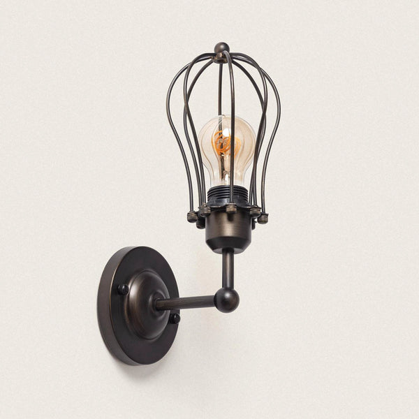 VerlichtWonen Wandlamp Metaal Badajoz - VerlichtWonen