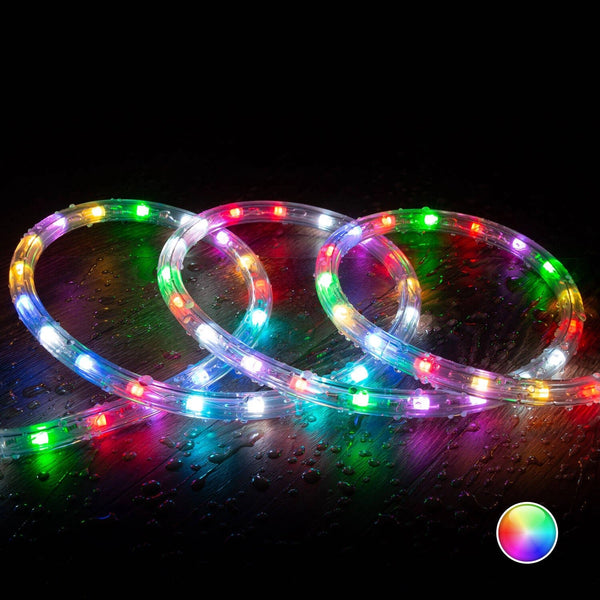 VerlichtWonen Lichtslang rond 220V AC 36 LED/m RGB IP65 - VerlichtWonen