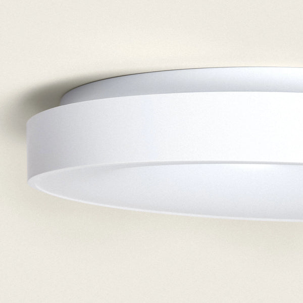 VerlichtWonen Plafondlamp LED 24W Rond Metal Design CCT