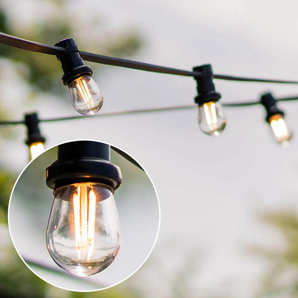 VerlichtWonen warm witte LED lampen met dubbele filament