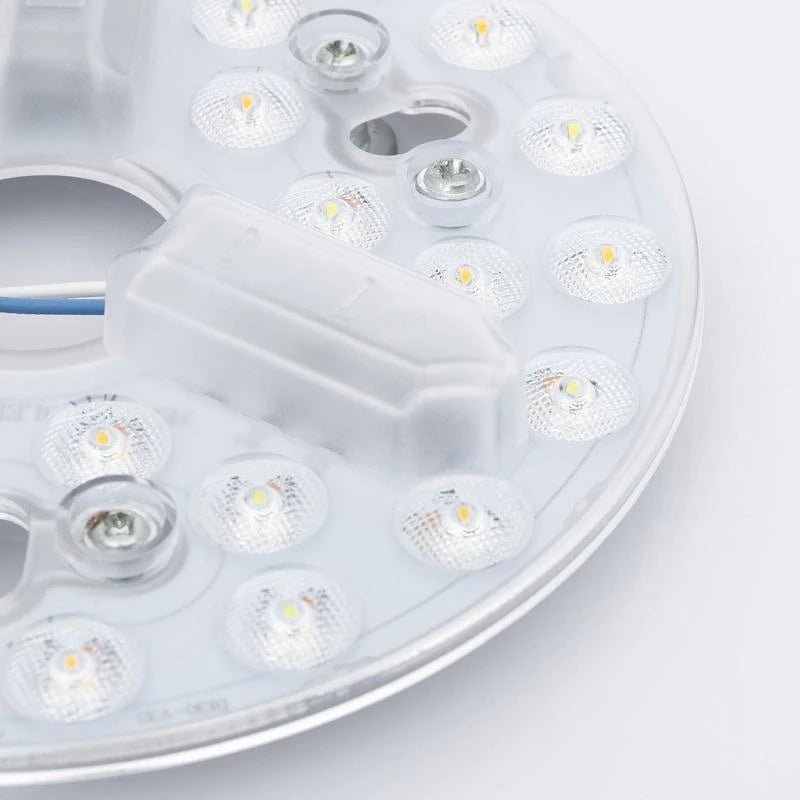 Vervanging Lamp voor Plafondventilator LED 15W 220V CCT Selecteerbaar PCB met magneet - VerlichtWonen