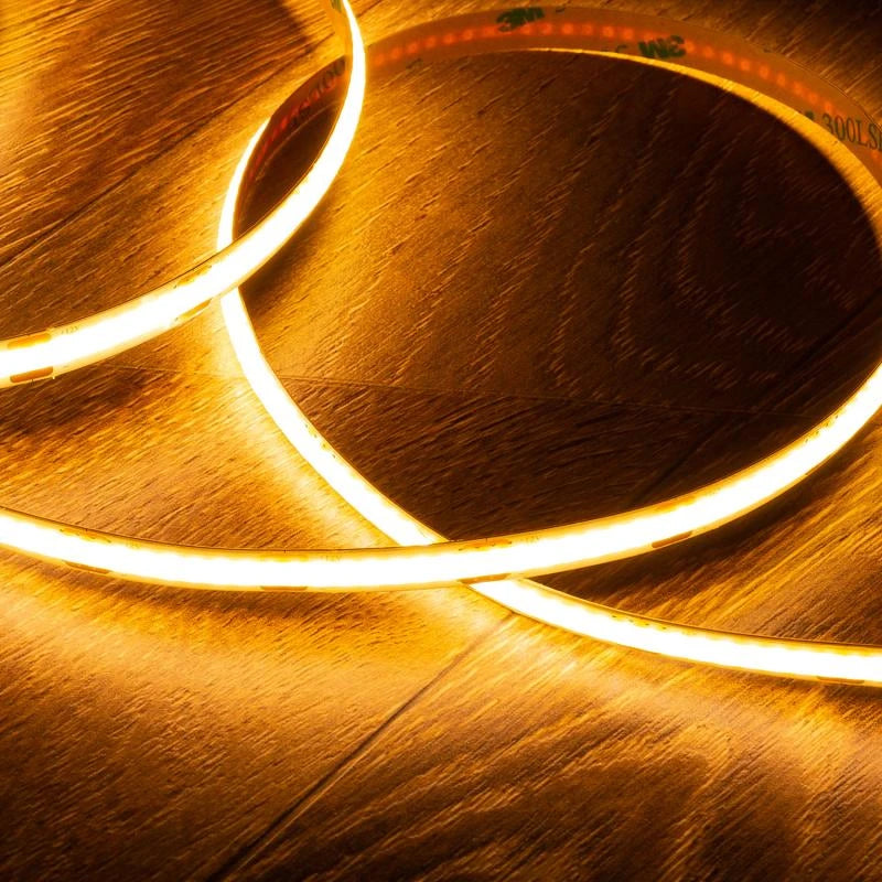 VerlichtWonen Led Strip 12V COB 320 LED/m 5m 10W/m 1000lm/m