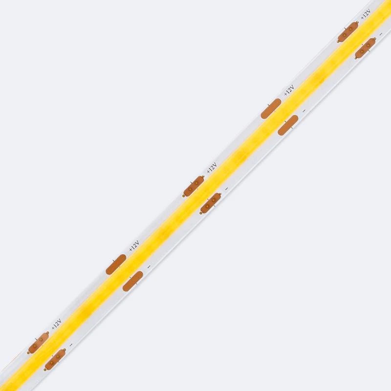 VerlichtWonen Led Strip 12V COB 320 LED/m 5m 10W/m 1000lm/m