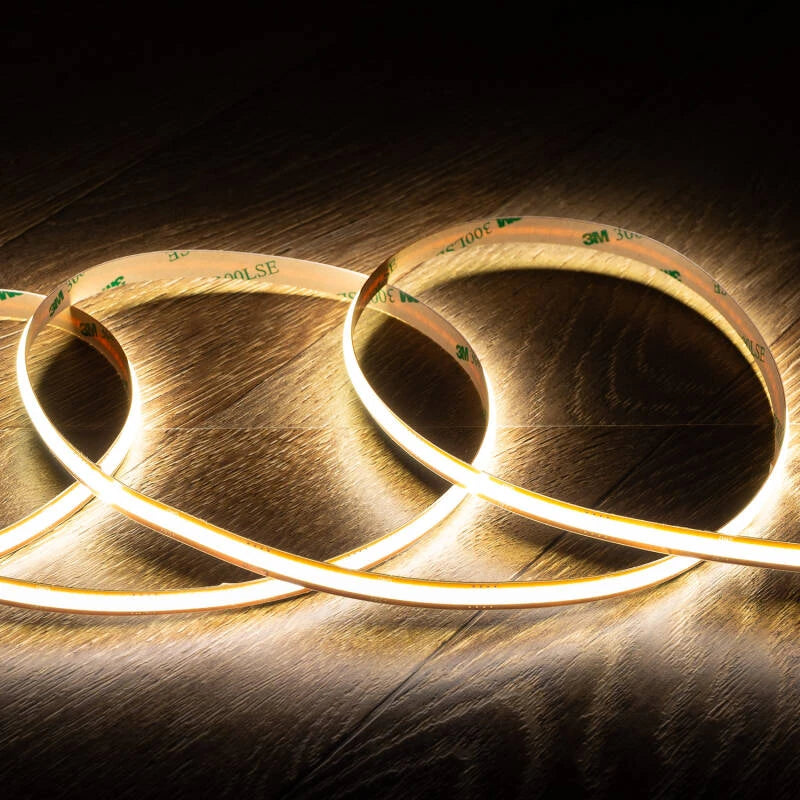 VerlichtWonen Strip LED 24V COB 528 LED/m 5m 13W/m 910lm/m
