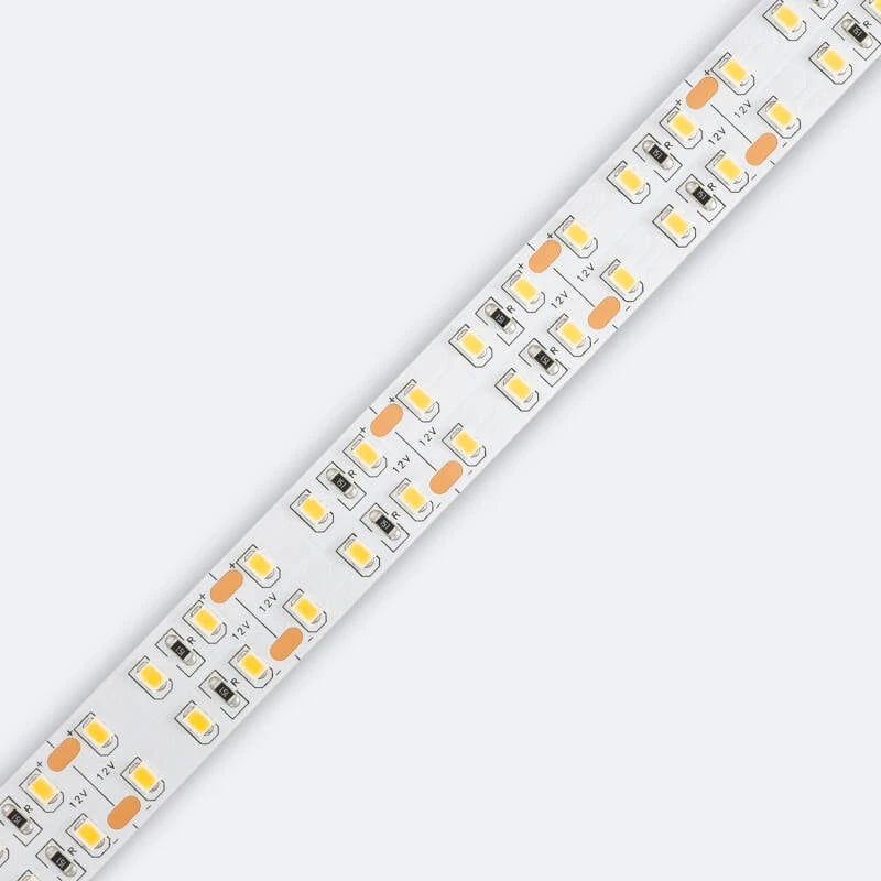 VerlichtWonen Led Strip 12V SMD 204 LED/m 5m 17.5W/m 1700lm/m