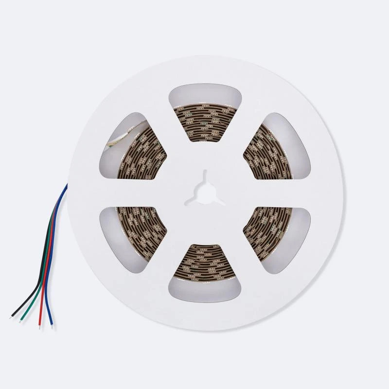 VerlichtWonen Led Strip 12V RGB SMD 60 LED/m 5m 9W/m