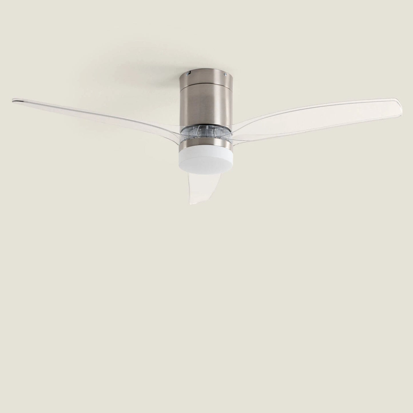 VerlichtWonen Stille plafondventilator Milaan 132cm. - VerlichtWonen
