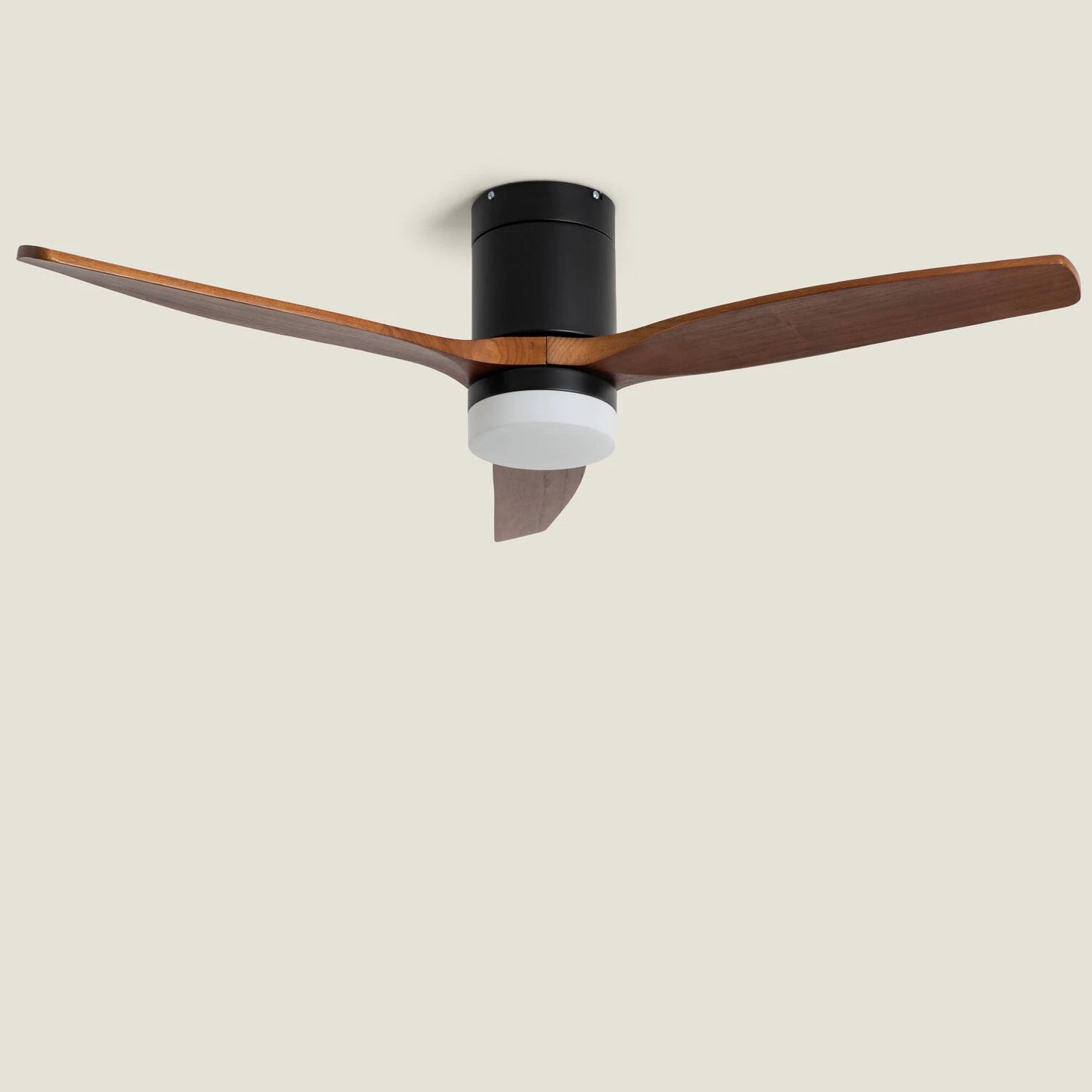 VerlichtWonen Stille plafondventilator Milaan 132cm. - VerlichtWonen